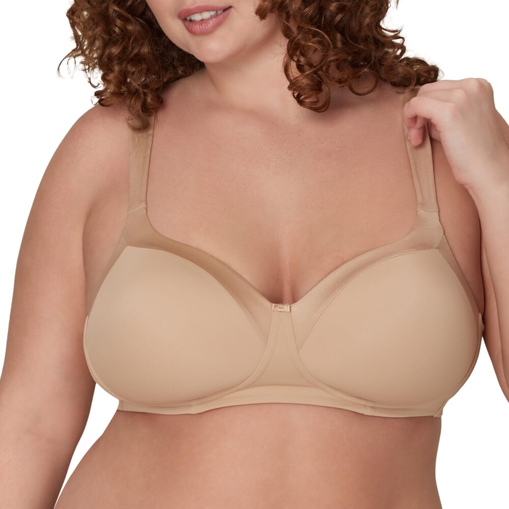 NWT Playtex Womens Secrets Shapes Support Bra Taupe Nude 36D